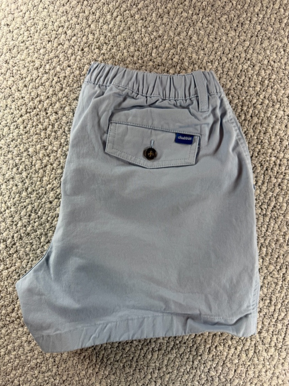 Chubbies Light Blue Comfy relaxed fit Men’s Shorts size medium
